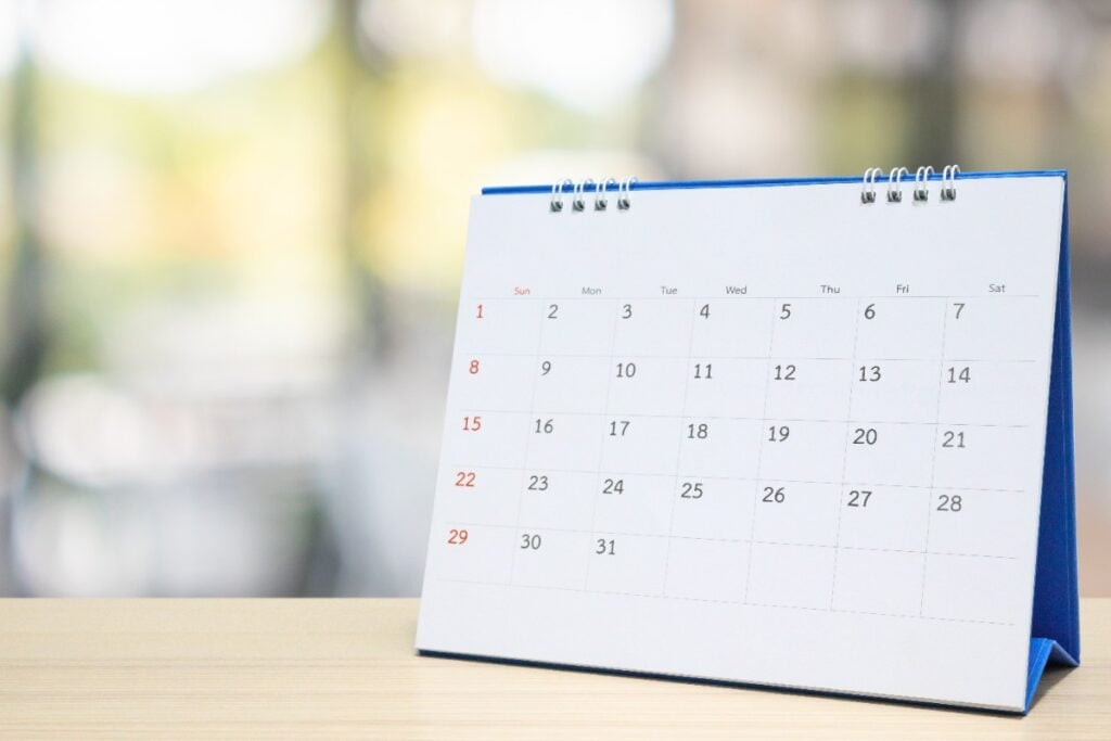 Old calendars