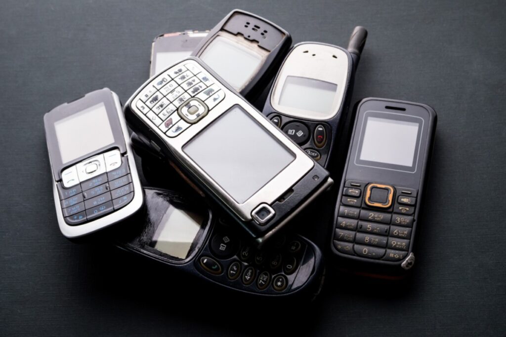Outdated cell phones