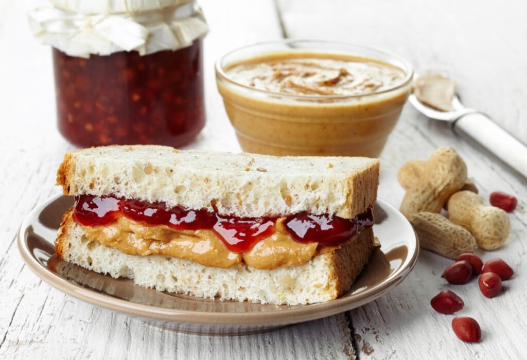 Peanut Butter and Jelly Sandwich