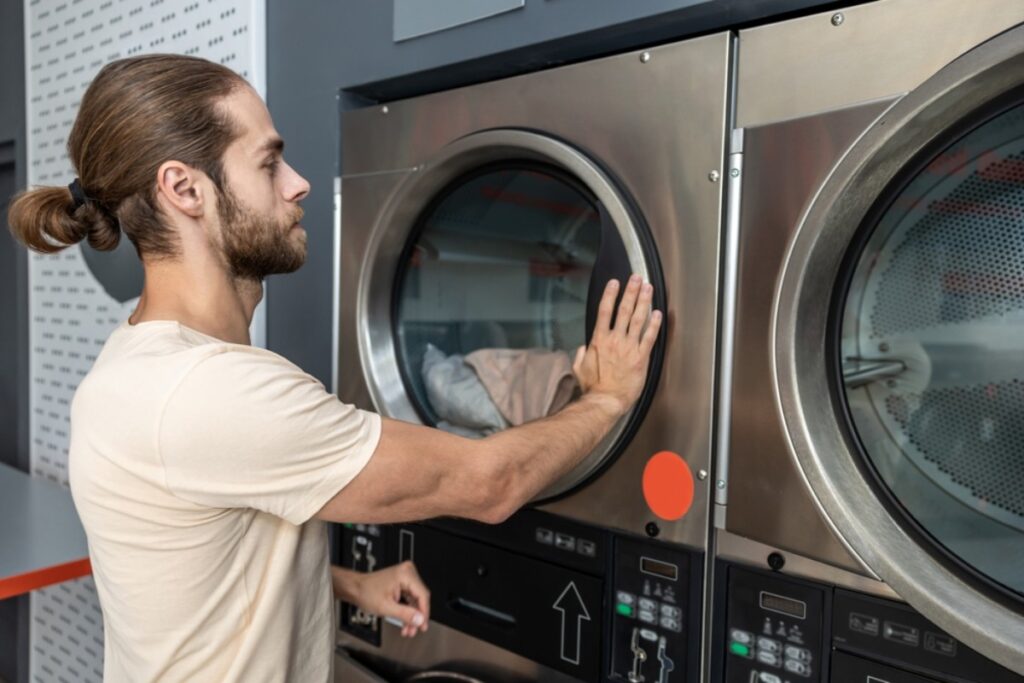 Playing laundry machine symphony by timing buzzer sounds