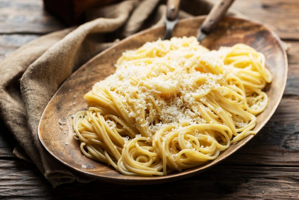 Spaghetti with Butter and Parmesan