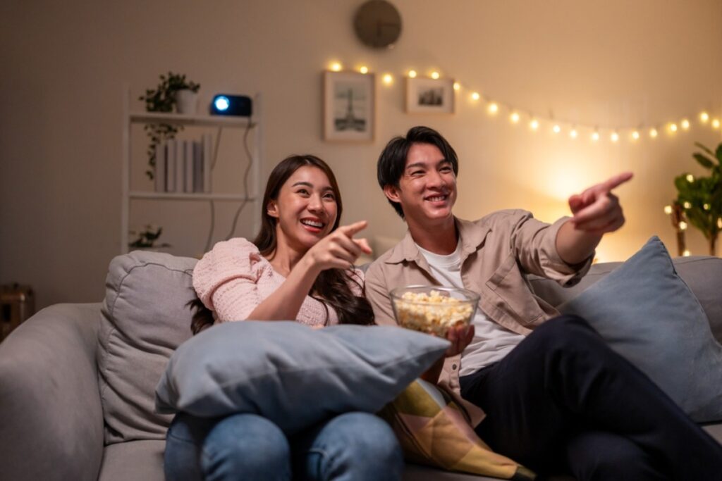 Trying to predict the plot twist and feeling like a psychic detective