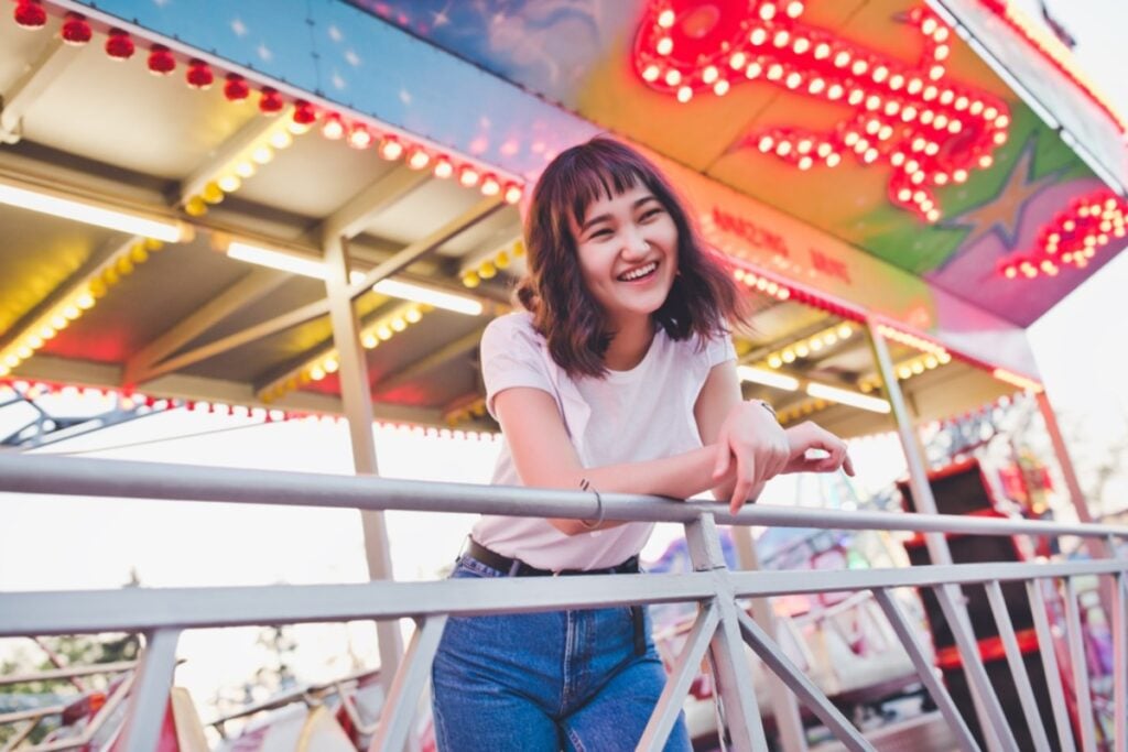 Wearing White on Water Rides