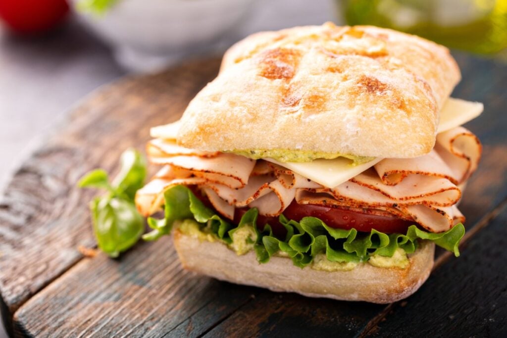 turkey sandwich
