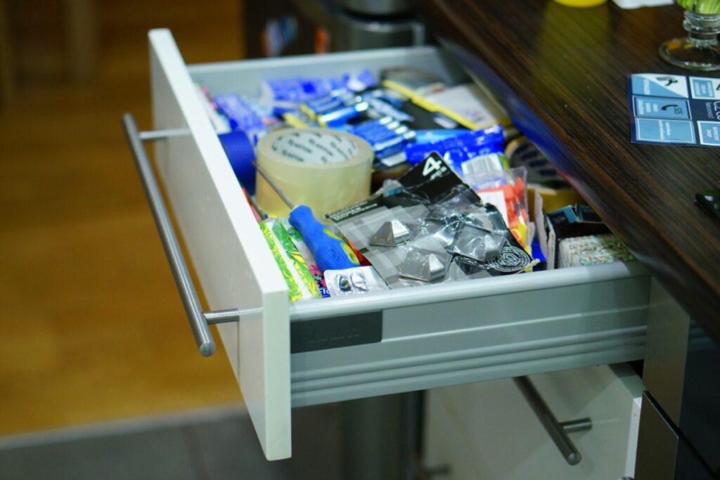 A drawer full of mystery cords for gadgets you don’t own