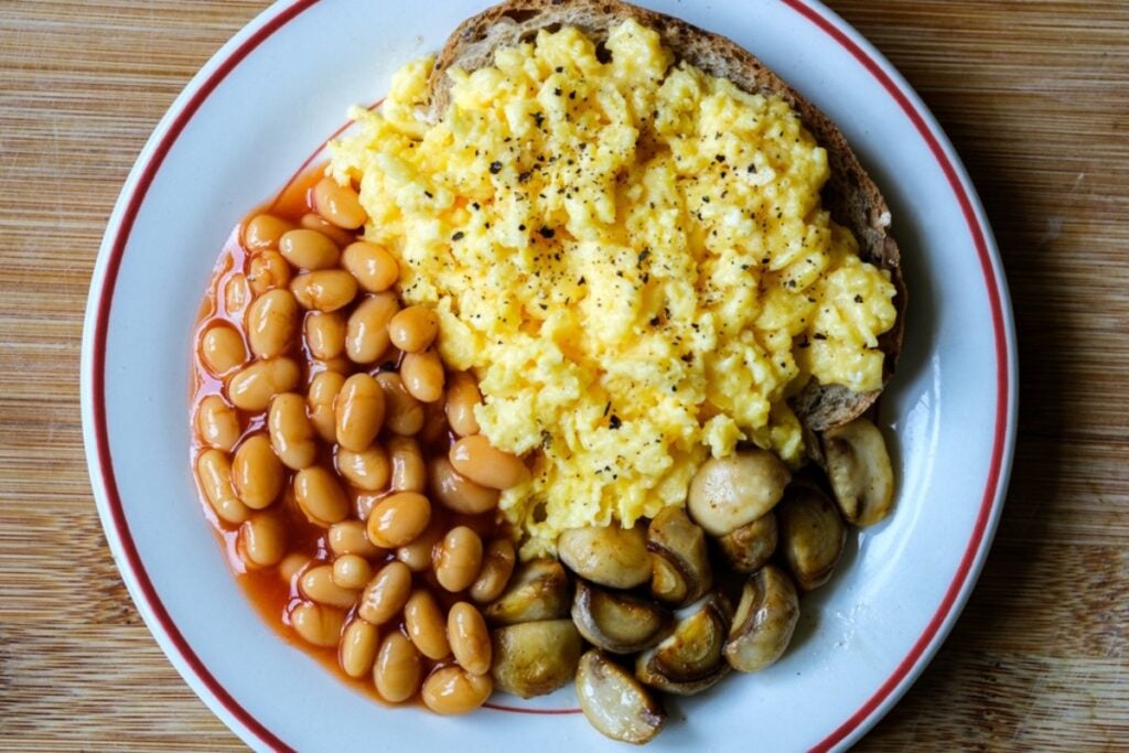 Baked Beans and Eggs