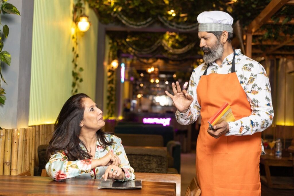 Can you bring my food faster, please