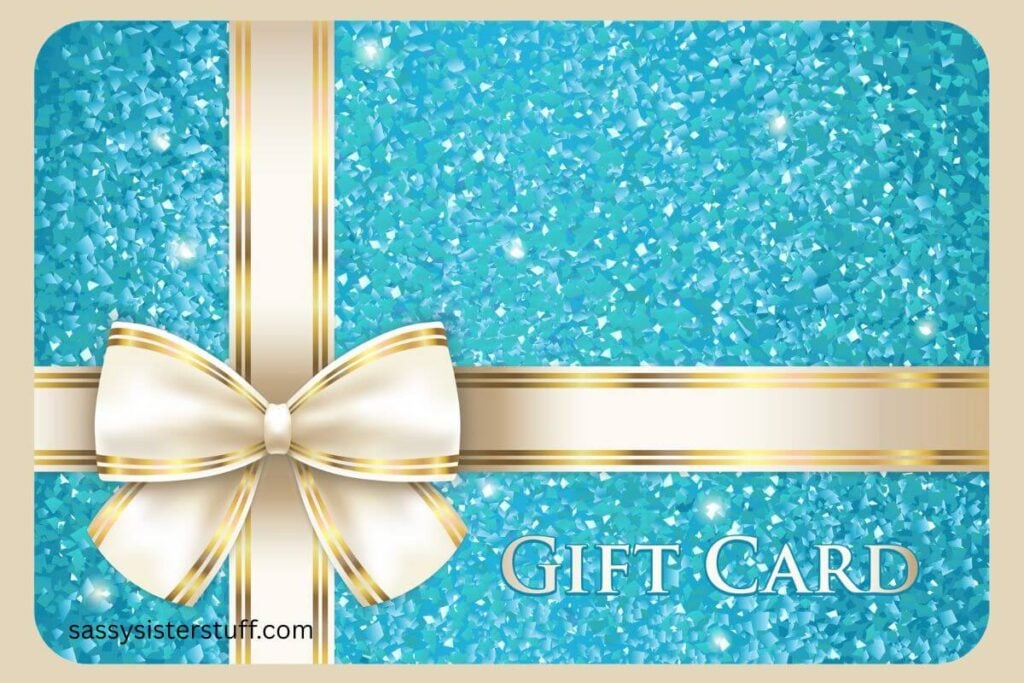 turquoise Gift Card.
