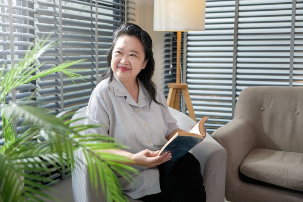 Evening reflection to review daily wins