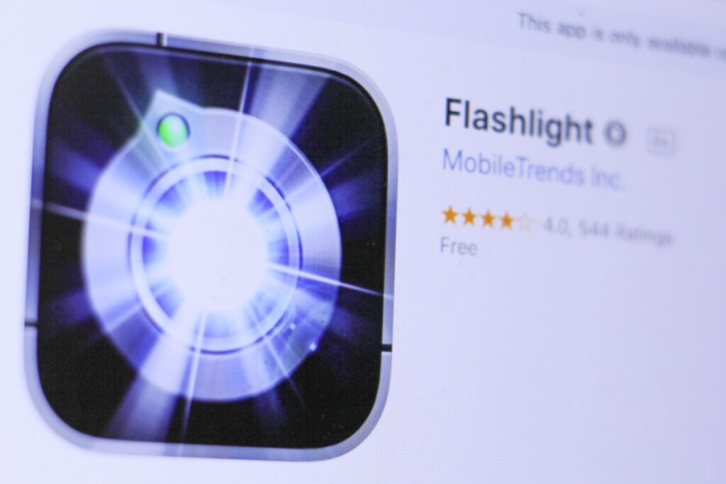 Flashlight’ app