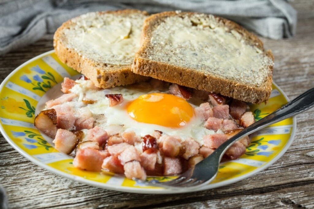 Ham and Eggs with Red-eye Gravy