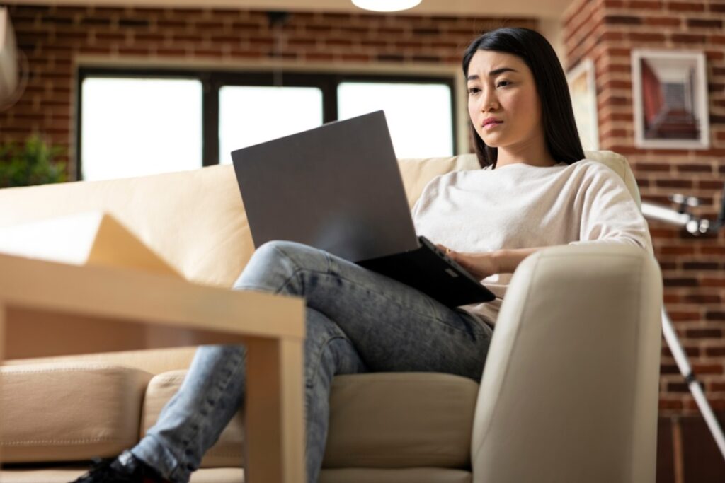 Increased loneliness from lack of face-to-face contact