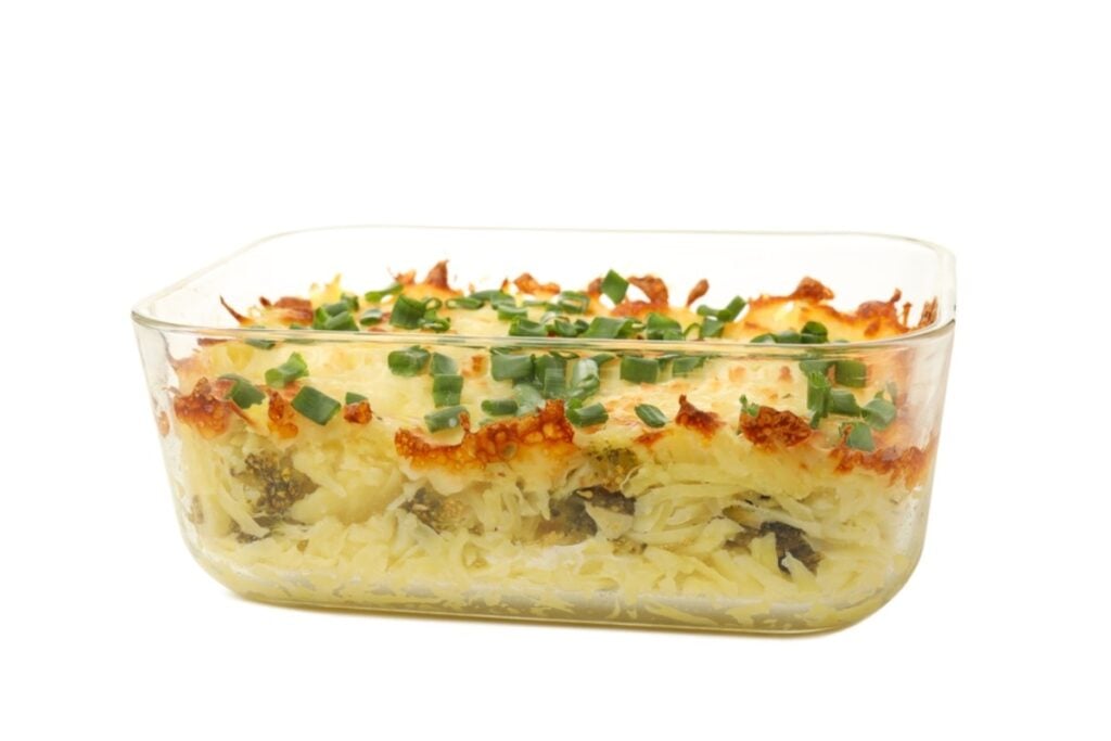 Layering and freezing fully assembled casseroles that just need baking