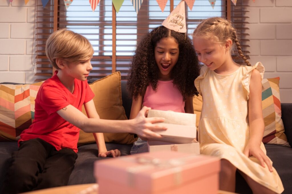 Meltdowns over party favors and gifts