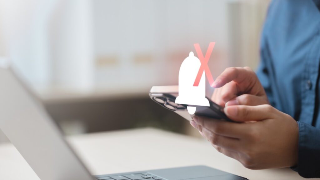 Mute all your notifications and vow to live notification-free… for five minutes.