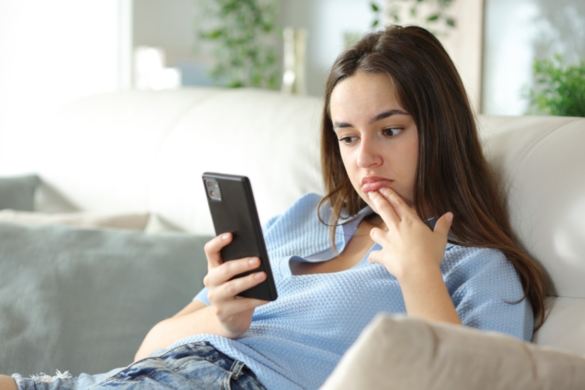 Noticing a drop in mood or feeling disheartened