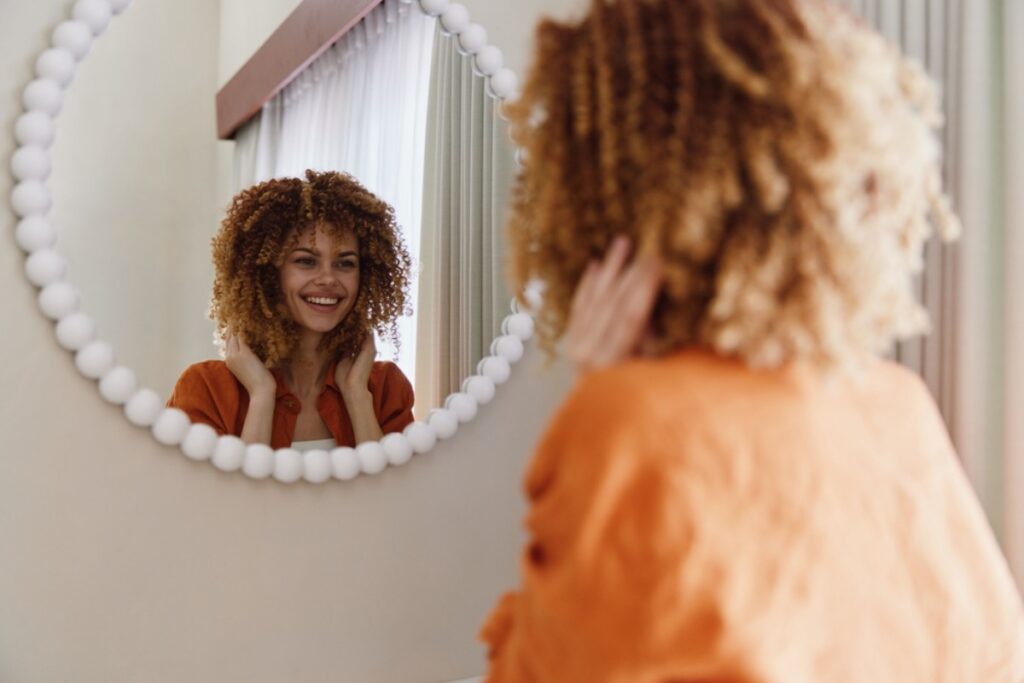 Practicing your award-winning smile in lobby mirrors for elevator small talk