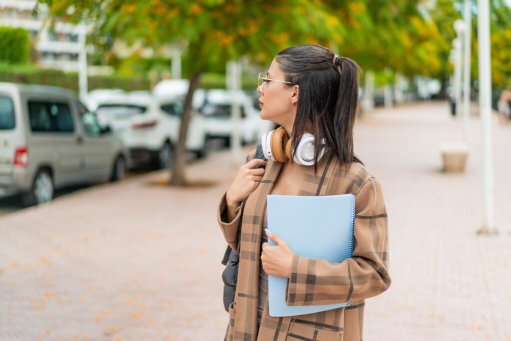 Resort to muttering colorful curse words with a forced smile