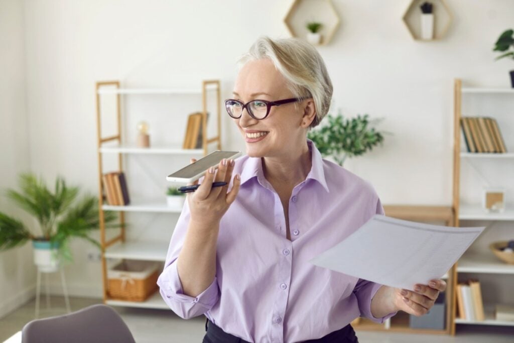 Sending voice messages but expecting immediate replies