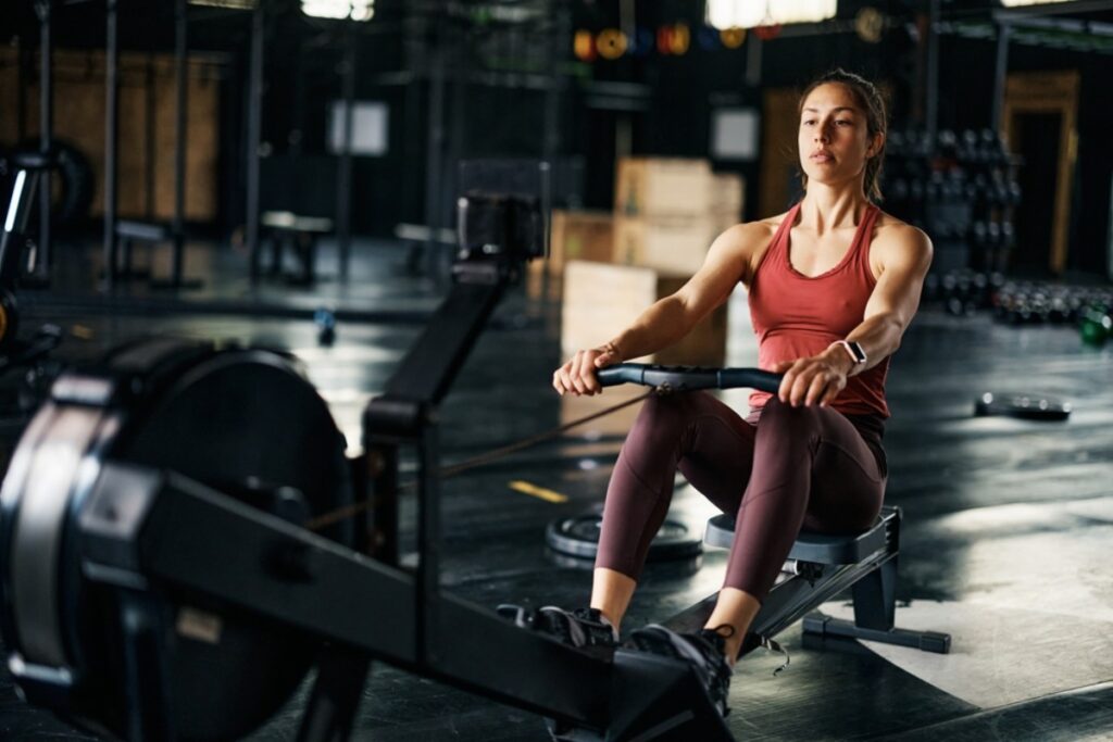 Spinning imaginary lassos on the rowing machine
