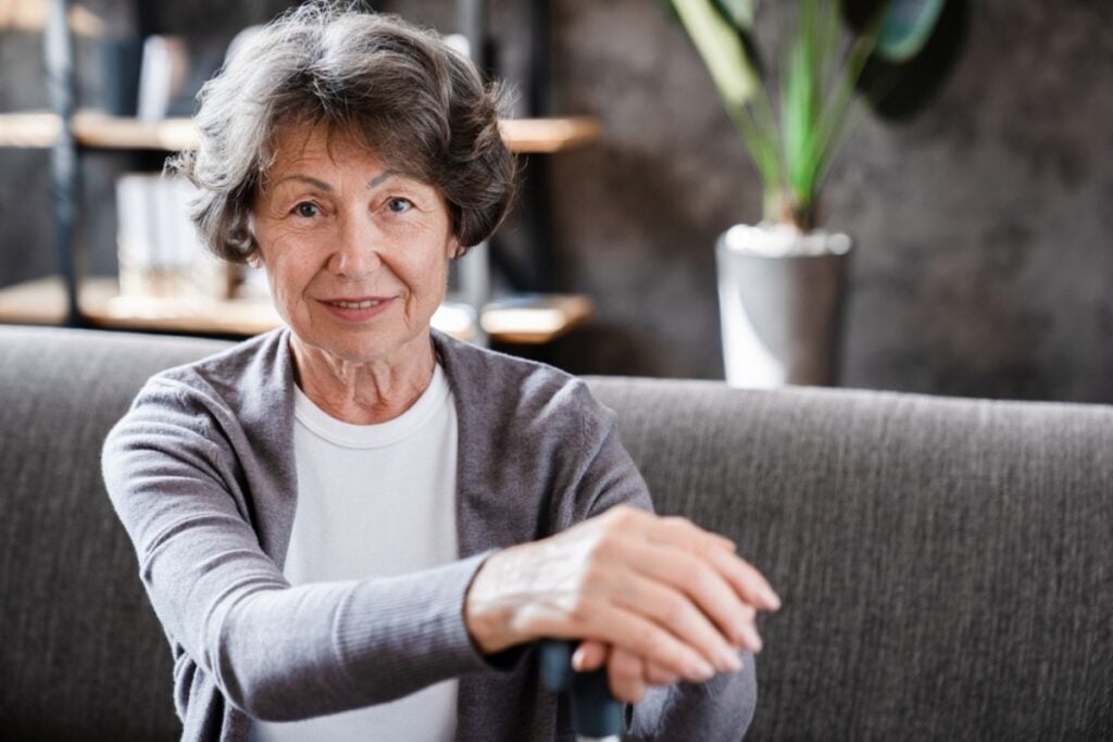 Standing up from a chair without using your hands