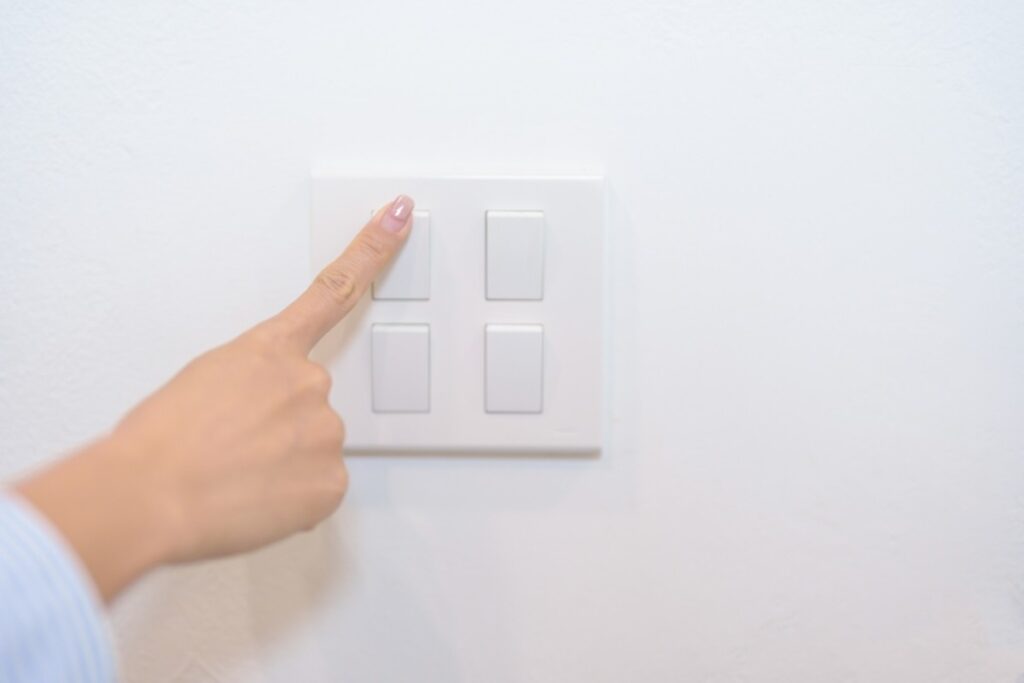 Turn on every light in the house and then wonder why the electric bill is so high