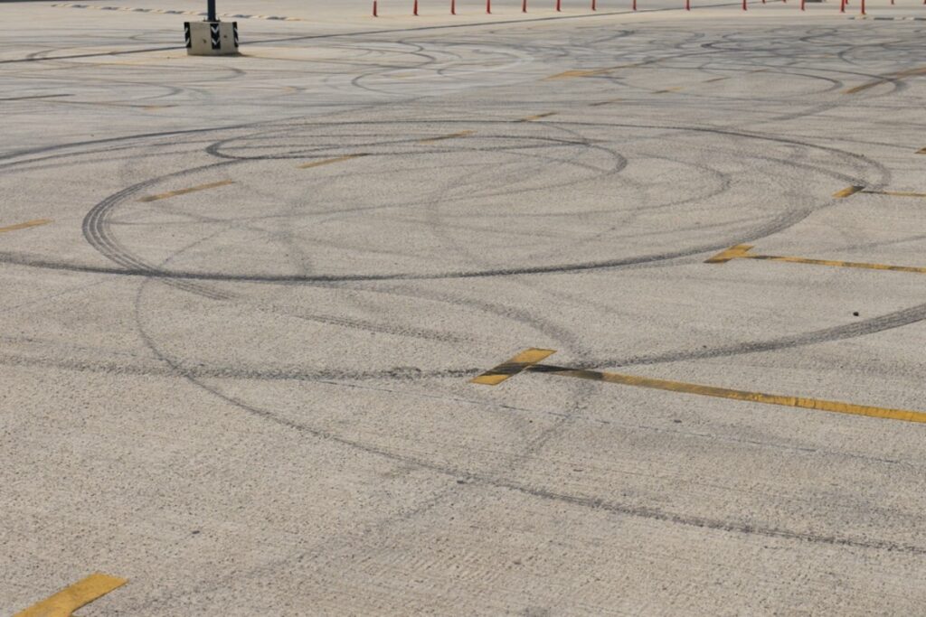 Unleashing the go-kart in the parking lot (don’t try this at home)