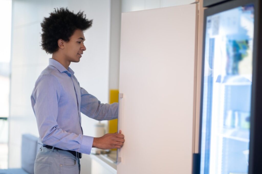 Using the last of the milk without replacing it