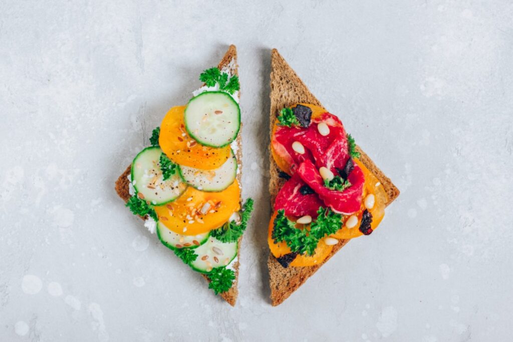 Vegetarian vs. meat-eaters