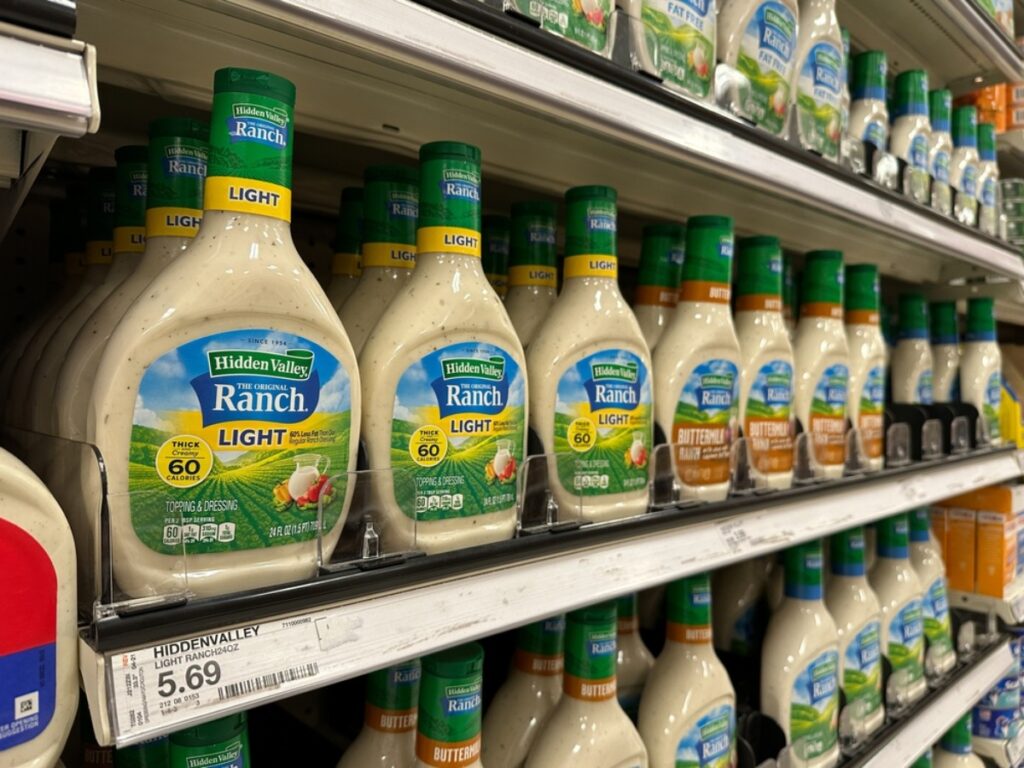 bottle of ranch dressing