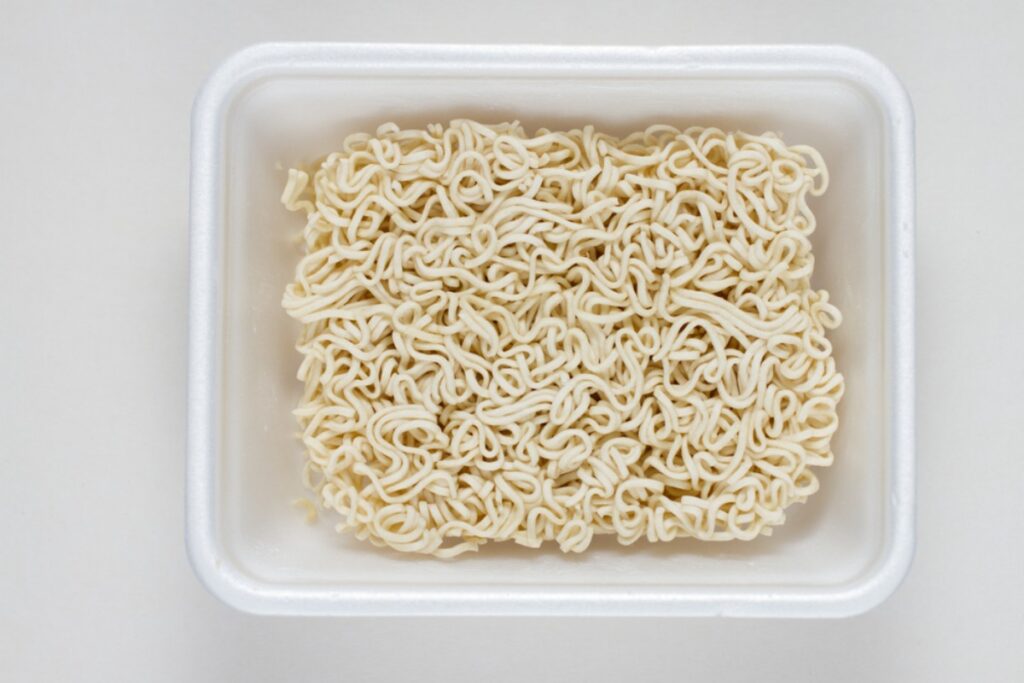 box of instant ramen