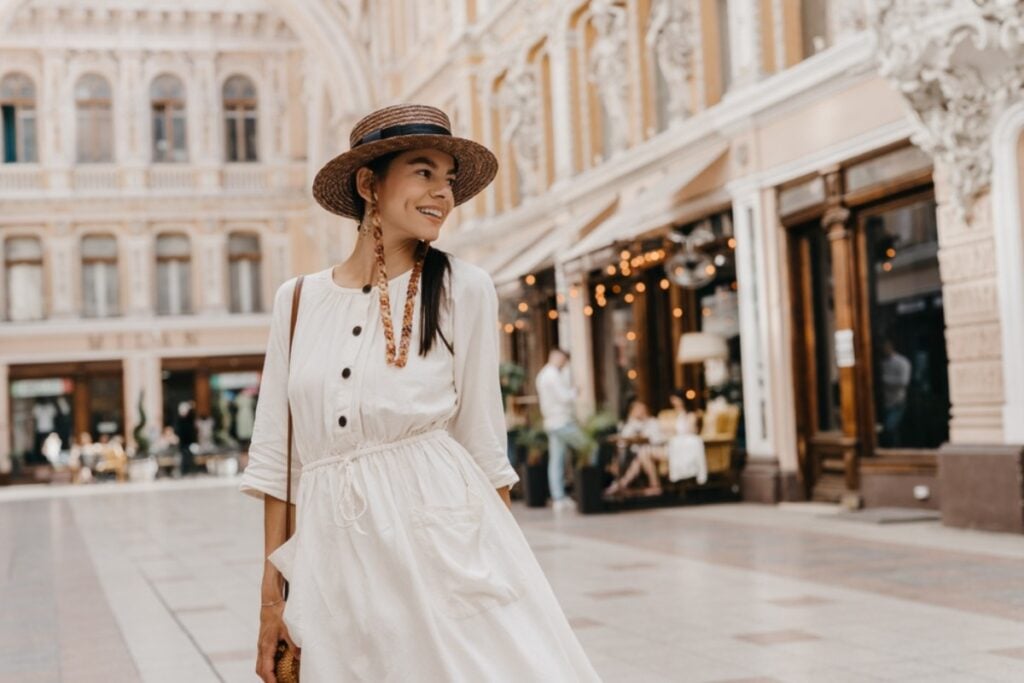 Eileen Fisher organic linen dresses