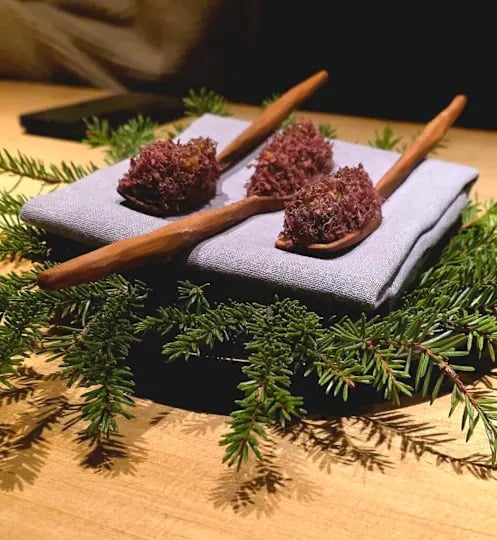 close up of a Swedish dessert.