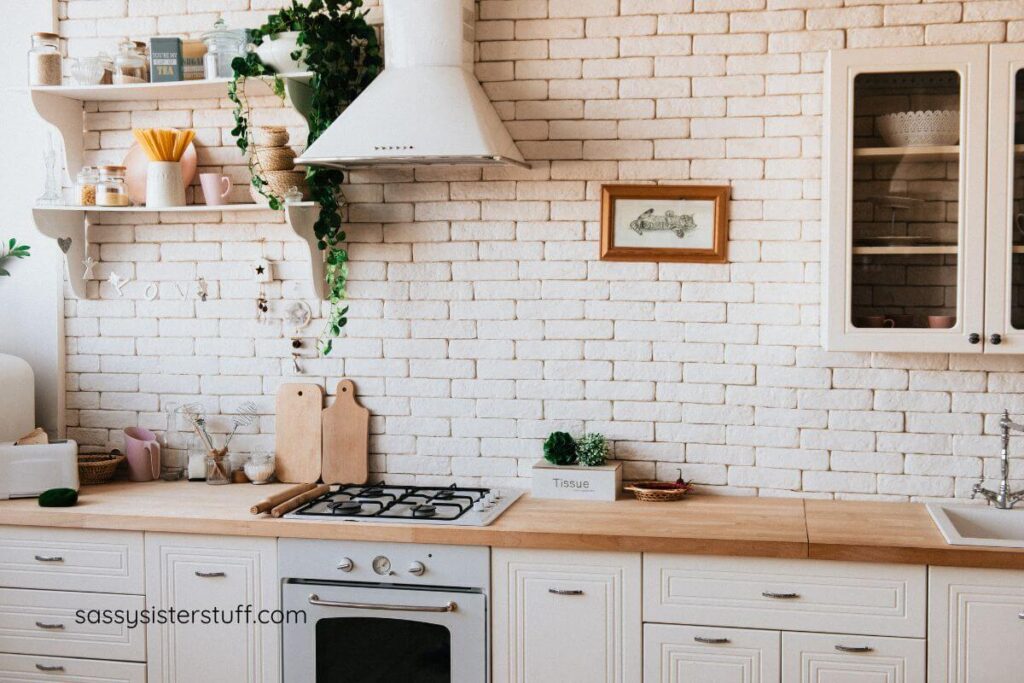 a remodeled kitchen that shows how to create a calm and inspiring space that supports your well-being.