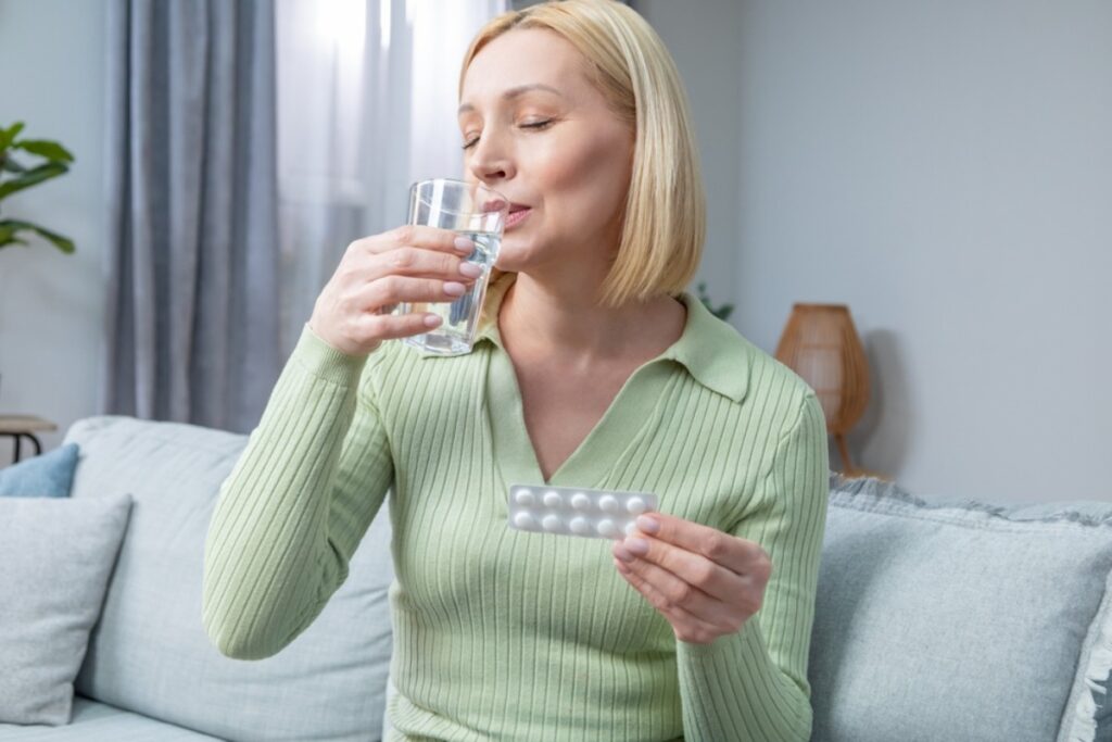 Hormonal shifts including decreased estrogen levels