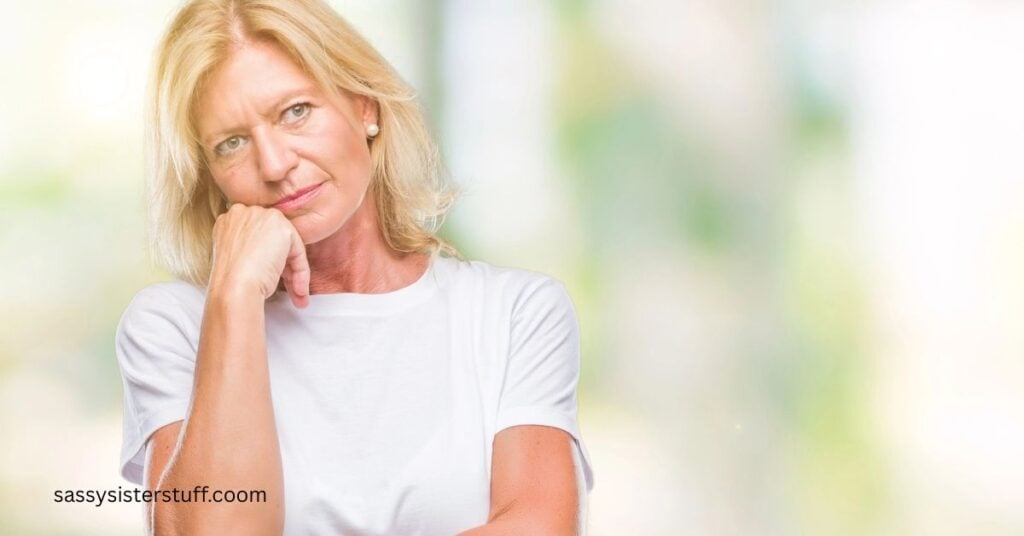 Woman ponders if life is over at 50...