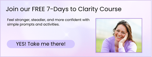 subscription form 7-days to clarity course for inserting into articles and pages